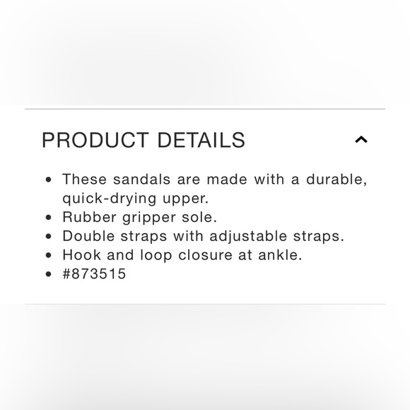 GAP || NWOT Strappy Toddler Sandals (7-8C) - Picture 8 of 8